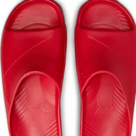 Jordan Post Slide Sandals- Uni Red - Picture 4 of 9